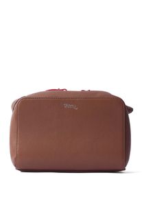 vargu Damen Umhängetasche "Estem 1", braun, Leder, Taschen, LGW zertifiziertes Leder