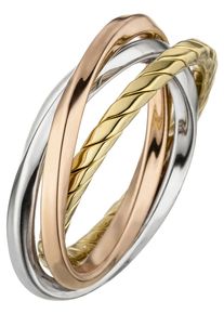 Jobo Damen Silberring "Wickelring", 60, Silber 925 (Sterlingsilber), silber, Silber 925 (Sterlingsilber), Fingerringe, verschlungen 925 Silber