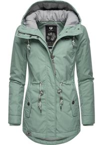 Ragwear Damen Winterjacke "Monadis Black Label", grau, modisch, Gr. XL, Außenmaterial: 65% Polyester, 35% Baumwolle, Innenfutter: 100% Polyester,