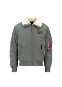 Herren Bomberjacke "Alpha Industries Men - Bomber Jackets B-15 III TT Two Tone", grün, Gr. L, Alpha Industries, Obermaterial: 100% Nylon, Futter: