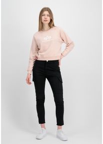 Damen Sweater "Alpha Industries Women - Sweatshirts Basic Boxy Sweater Women", orange, Gr. XL, Alpha Industries, Obermaterial: 80% Baumwolle, 20%
