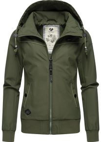 Ragwear Damen Outdoorjacke "Jotty", grün, casual, Gr. XXXL, Außenmaterial: 100% Polyester, Innenfutter: 100% Polyester, Jacken, wasserdichte
