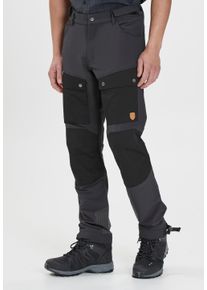 WHISTLER Herren Softshellhose "BEINA M", grau, sportlich, Gr. 4XL, mehrfarbig, 65% Polyester, 35% Baumwolle, Hosen, aus atmungsaktivem Material