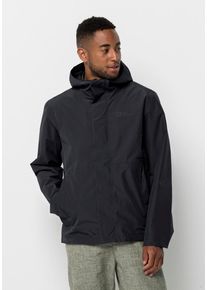 Jack Wolfskin Herren Outdoorjacke "BAYDREAM JACKET M", schwarz, Gr. L, OBERSTOFF 100% POLYESTER, FUTTER 100% POLYESTER, Jacken