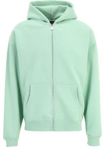 2Y STUDIOS Herren Sweatjacke "2Y Studios Herren 2Y Basic Oversize Zip-Hoodie", blau, Gr. L, unifarben, 70% Baumwolle, 30% Polyester, Sweatjacken