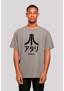 F4NT4STIC Herren T-Shirt "Atari Tokyo Retro Arcade Games", grau, casual, Gr. XXL, Obermaterial: 100% Baumwolle, Shirts, Premium Qualität