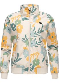 Ragwear Damen Outdoorjacke "Goona Print", beige, sportlich, Gr. XL, Obermaterial: 100% Polyester, Innenfutter: 100% Polyester, Jacken, Wasserdichte
