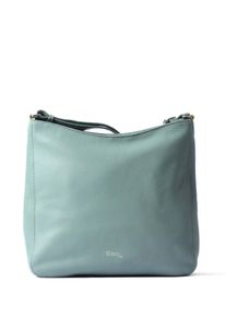 vargu Damen Umhängetasche "Lunua 1", grün, Leder, Taschen, LGW zertifiziertes Leder