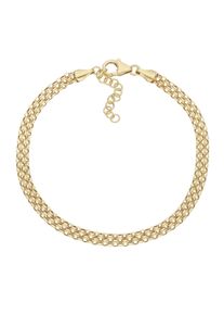 Firetti Damen Armkette "Schmuck Geschenk Gold 585 Armschmuck Armband Goldarmband Bismarckkette", Gelbgold 585, gold, Gelbgold 585, Armbänder