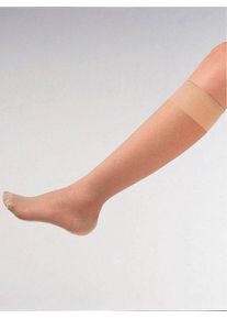 Damen Kniestrümpfe, 36/37, 140den, beige, 77% Polyamid, 23% Elasthan, Socken
