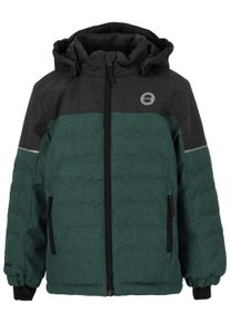 ZIGZAG Kinder Steppjacke "Timbuktu", schwarz, casual, Gr. 110, mehrfarbig, 100% Polyester, Jacken, mit wasser- und winddichter Eigenschaft