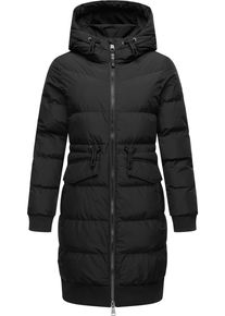 Ragwear Damen Steppmantel "Briosh", schwarz, modisch, Gr. XXL, Obermaterial: 100% Polyester, Futter: 100% Polyester, Wattierung: 100% Polyester,