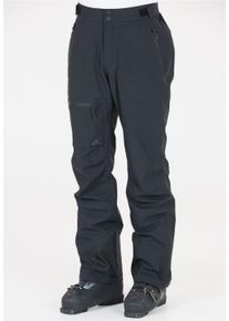 WHISTLER Herren Skihose "Midland", schwarz, casual, Gr. M, unifarben, 100% Polyester, Hosen, mit 15.000 mm Wassersäule