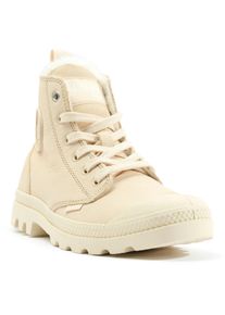 Palladium Damen Winterboots "PAMPA HI ZIP WL W", Gr. 39, beige, Nubukleder, unifarben, sportlich, Schuhe, Winterschuhe, Schnürboots, Winterstiefel,