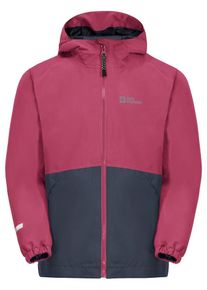 Jack Wolfskin Kinder 3-in-1-Funktionsjacke "ICELAND 3IN1 JACKET K", pink, Gr. 152, Außenjacke: OBERSTOFF 100% POLYESTER, FUTTER 100% POLYESTER