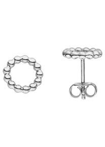 Jobo Damen Paar Ohrstecker, Silber 925 (Sterlingsilber), silber, Silber 925 (Sterlingsilber), Ohrringe, 925 Silber 9,5 mm