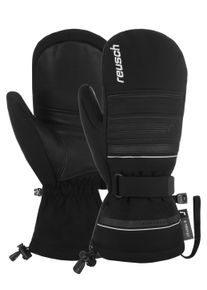 Reusch Damen Fäustlinge "Conan R-TEX XT Mitten", schwarz-weiß, sportlich, Gr. 10, mehrfarbig, 86% Polyester, 10% Ziegenleder, 4% Polyurethan,