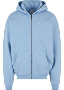 Karl Kani Herren Sweatjacke "Karl Kani Herren", blau, Gr. M, unifarben, 80% Baumwolle, 20% Polyester, Sweatjacken