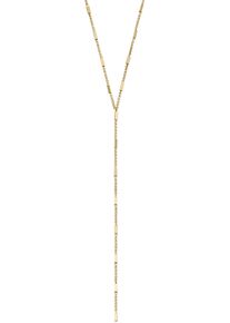 Fossil Damen Y-Kette "Schmuck Geschenk Edelstahl Halskette Jewelry, JF04808710", Edelstahl, L: 51cm B: 1,4mm, gold, Edelstahl, B:1,4mm, Halsketten