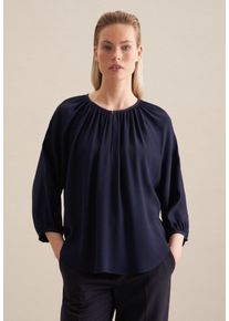 Seidensticker Damen Tunika "Schwarze Rose", blau, Gr. 42, unifarben, 100% Viskose, Tuniken