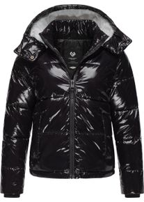 Ragwear Damen Steppjacke "Roobie", schwarz, modisch, Gr. XXL, Außenmaterial: 100% Polyester, Innenfutter: 100% Polyester, Wattierung: 100% Polyester,