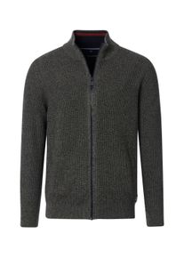 Casamoda Herren Strickjacke "Casamoda Strickjacke uni", braun, Gr. XL, 60% Baumwolle, 40% Polyacryl, Strickjacken