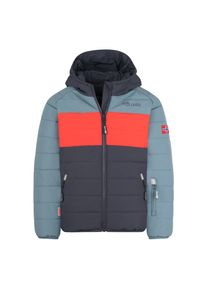 Trollkids Kinder Skijacke "KIDS HAFJELL SNOW JACKET PRO", blau, sportlich, Gr. 98, unifarben mit Farbeinsätzen, Web, Obermaterial: 100% Polyester.