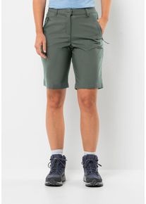 Jack Wolfskin Damen Shorts "ACTIVE TRACK SHORTS W", grün, Gr. 34, OBERSTOFF: 100% POLYESTER Futter: 100% POLYESTER, Hosen