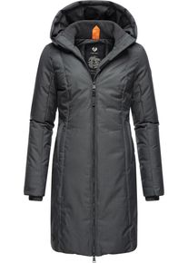 Ragwear Damen Wintermantel "Amarri", schwarz, modisch, Gr. 4XL, Außenmaterial: 100% Polyester, Innenfutter: 100% Polyester, Wattierung: 100%