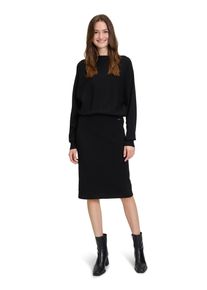 BETTY & CO BETTY & CO Damen Strickkleid "Betty & Co Strickkleid mit Fledermausärmeln", schwarz, feminin, Gr. 36, Strick, Obermaterial: 81% Viskose, 19%