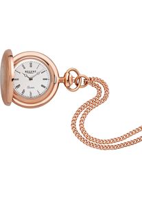 Regent Uhren REGENT Damen Kettenuhr "P761-32772940", rosa, Taschenuhren, Quarzuhr, Damenuhr, Acrylglas, Geschenkidee