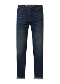 Herren Slim-fit-Jeans "SEAHAM VTG", blau, modisch, Gr. 33, PETROL INDUSTRIES, Denim/Jeans, Obermaterial: 94% Baumwolle, 3% Elasthan, 3% Polyester,