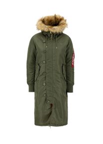 Damen Winterjacke "Alpha Industries Women - Cold Weather Jackets", grün, Gr. L, Alpha Industries, Obermaterial: 100% Nylon, Futter: 100% Nylon,