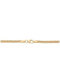 Firetti Damen Goldkette "Schmuck Geschenk, in Zopfkettengliederung, 2,8 mm, zeitlos glänzend", Gelbgold 375, L: 45cm B: 2,6mm, gold, Gelbgold 375,