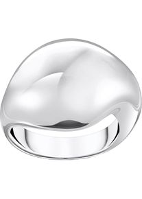Thomas Sabo Damen Fingerring "in organischer Tropfenform, Bold Elegance", 54, Silber 925 (Sterlingsilber), 16mm, silber, Silber 925 (Sterlingsilber),
