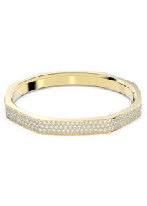 Swarovski Damen Armreif "Dextera, Achteckform, Pavé", L, Metall, gold, Metall, Armbänder, mit Swarovski Kristall