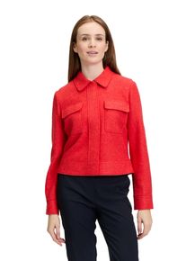 Betty Barclay Damen Jackenblazer "Betty Barclay Blazer-Jacke mit aufgesetzten Taschen", rot, modisch, Gr. 48, Obermaterial: 60% Viskose, 40% Wolle.,