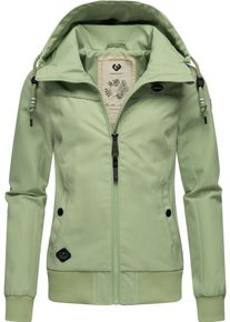 Ragwear Damen Outdoorjacke "Jotty", grau, casual, Gr. L, Außenmaterial: 100% Polyester, Innenfutter: 100% Polyester, Jacken, wasserdichte