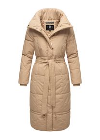 Navahoo Damen Steppmantel "Mirenaa", beige, modisch, Gr. M, Oberstoff: 100% Polyester, Futter: 100% Polyester, Wattierung: 100% Polyester,