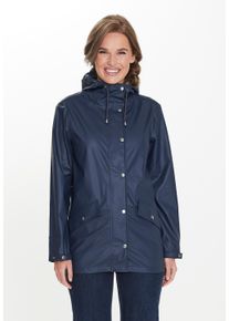 WHISTLER Damen Regenjacke "PENHURST", blau, feminin, Gr. 40, unifarben, 100% Polyurethan, Jacken, aus zertifiziertem PU ohne Weichmacher