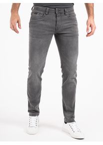 PEAK TIME Herren Slim-fit-Jeans "Mailand", grau, Basic, Gr. 30, Denim/Jeans, Obermaterial: 87% Baumwolle, 9% Polyester, 4% Elasthan, Jeans, Herren