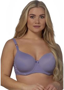 After Eden D-cup & up Damen Schalen-BH "FARO", AFTER EDEN D-CUP & UP, Gr. 80, lila, Obermaterial: 84% Polyamid, 16% Elasthan, unifarben, feminin, BHs, mit zarter Spitze am