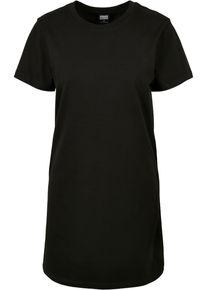 Urban Classics Damen Shirtkleid "Urban Classics Damen Ladies Recycled Cotton Boxy Tee Dress", schwarz, klassisch, Gr. S, unifarben, 70% Baumwolle,