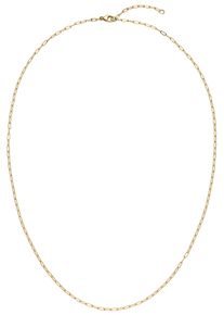 Jobo Damen Kette ohne Anhänger "Paperclip Halskette", Gelbgold 750, L: 45cm, gelb, Gelbgold 750, Halsketten, 750 Gold 1,5 mm 45 cm