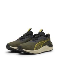 Puma Laufschuh "Electrify NITRO Trailrunning-Schuhe Herren", Gr. 43, grün, Obermaterial: Synthetik, Gummi; Futter: Textil; Innensohle: Textil;