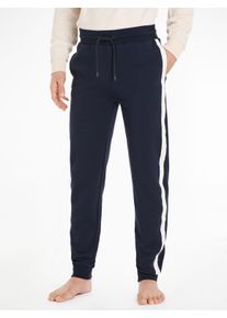 Herren Jogginghose "HWK TRACK PANT", Tommy Hilfiger Underwear, Gr. XL, blau, Sweatware, Obermaterial: 100% Baumwolle, kontrastfarbene Details,