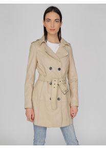 Maze Damen Langjacke "Culima", rosa, Gr. XL, Obermaterial: 100% Lammleder / Futter: 100% Polyester, Jacken
