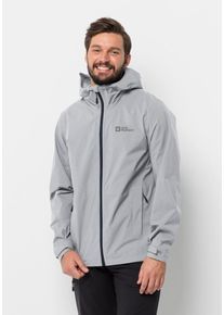 Jack Wolfskin Herren Funktionsjacke "ELSBERG 2.5L JKT M", grau, Gr. XL, OBERSTOFF 100% POLYESTER FUTTER 100% POLYESTER, Jacken