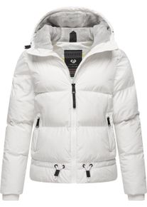 Ragwear Damen Steppjacke "Briony", weiß, casual, Gr. XL, Obermaterial: 100% Polyester, Innenfutter: 100% Polyester, Wattierung: 100% Polyester,