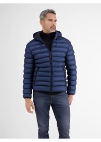 Lerros Herren Steppjacke "Lerros Steppblouson mit Kapuze", blau, Gr. S, 100% Nylon, Jacken